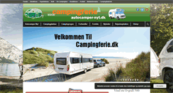 Desktop Screenshot of campingferie.dk